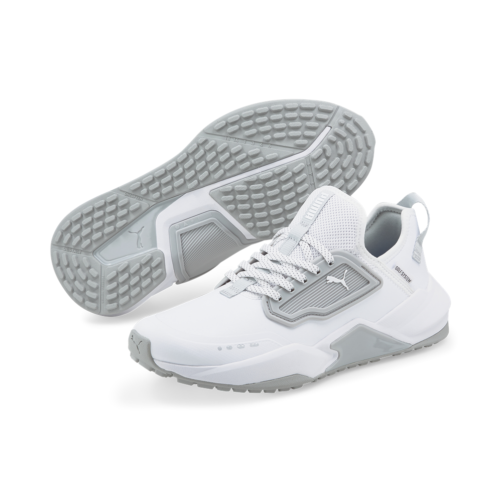 PUMA PUMA Golf Shoes - GS-One - White - Grey 2022 2 PUMA PUMA Golf Shoes - GS-One - White - Grey 2022 - Image 2