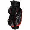 PowaKaddy Premium Edition Cart Bag Black/Gunmetal/Red
