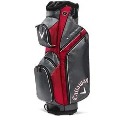 Callaway X Series 19 Cart Bag RED/TITANIUM/WHITE