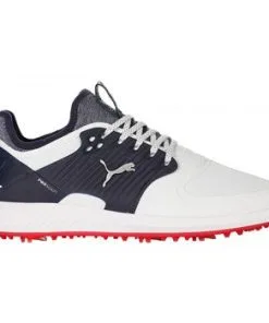 Puma Gents Ignite PWRAdapt Shoes WHITE SILVER PEACOAT