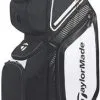 TAYLORMADE 2020 8.0 GOLF CART BAG BLACK/WHITE/CHARCOAL
