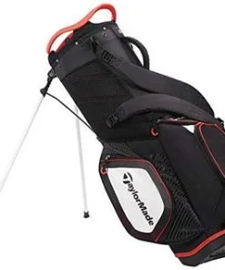 TAYLORMADE PRO 8.0 STAND BAG BLACK/WHITE/RED -Golf Accessories Sales Store 32937 4