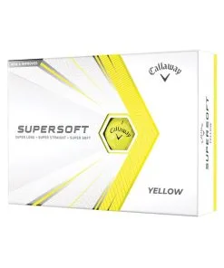 Callaway Supersoft Golf Balls Yellow 21