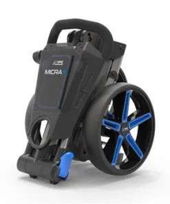 POWAKADDY 2022 MICRA PUSH CART-GUN METAL/BLUE TRIM 6 POWAKADDY 2022 MICRA PUSH CART-GUN METAL/BLUE TRIM -Golf Accessories Sales Store 40383 2