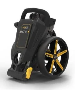 POWAKADDY 2022 MICRA PUSH CART-GUN METAL/YELLOW TRIM 6 POWAKADDY 2022 MICRA PUSH CART-GUN METAL/YELLOW TRIM -Golf Accessories Sales Store 40385 2