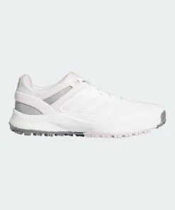 Adidas EQT Spikelss Ladies Golf Shoes - Cloud White / Almost Pink / Grey Three
