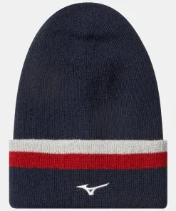 Mizuno Breath Thermo Knit Beanies Deep Navy