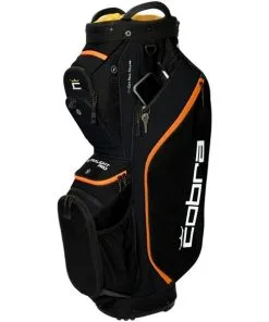 Cobra Ultra Light Pro Cart Bag Black Gold Fusion