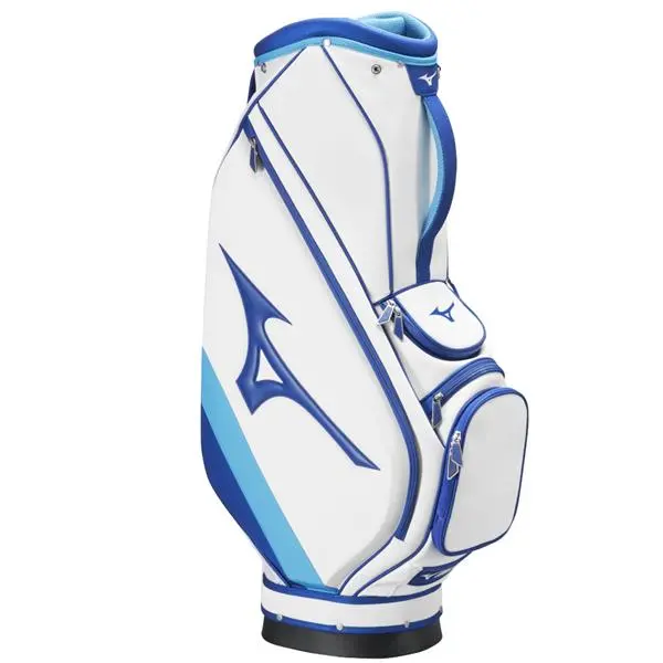 Mizuno Tour Staff Cart Bag 22 5W White Blue 5 Mizuno Tour Staff Cart Bag 22 5W White Blue - Image 5