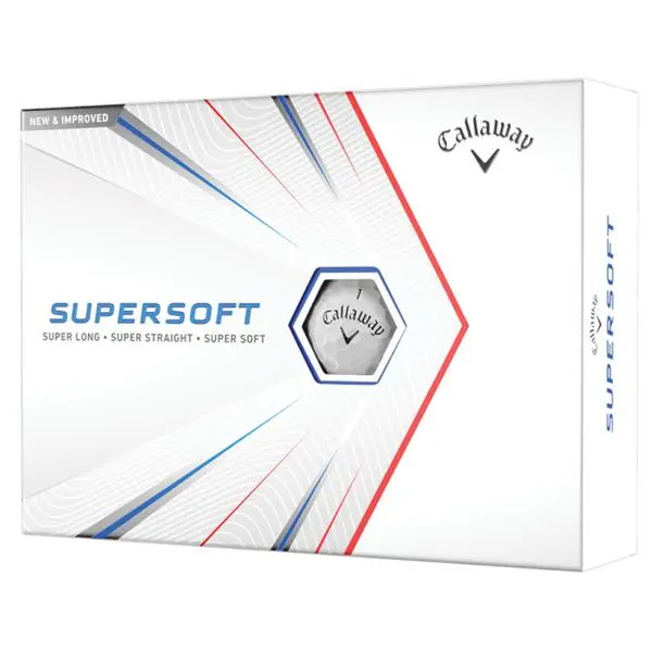 Callaway Supersoft Dozen Golf Balls White 2021 (2 Dozen €45) 1 Callaway Supersoft Dozen Golf Balls White 2021 (2 Dozen €45)