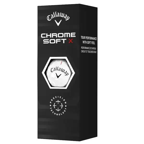 Callaway Chrome Soft X Ball White Golf Balls 22 ( 2 Dozen €99 ) 2 Callaway Chrome Soft X Ball White Golf Balls 22 ( 2 Dozen €99 ) - Image 2