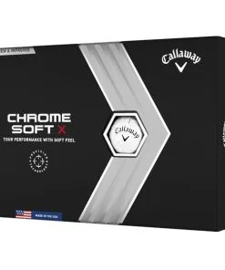 Callaway Chrome Soft X Ball White Golf Balls 22 ( 2 Dozen €99 )