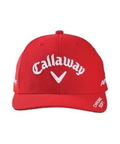 Callaway Gents TA Perf Pro Adjustable Cap Red Heather White