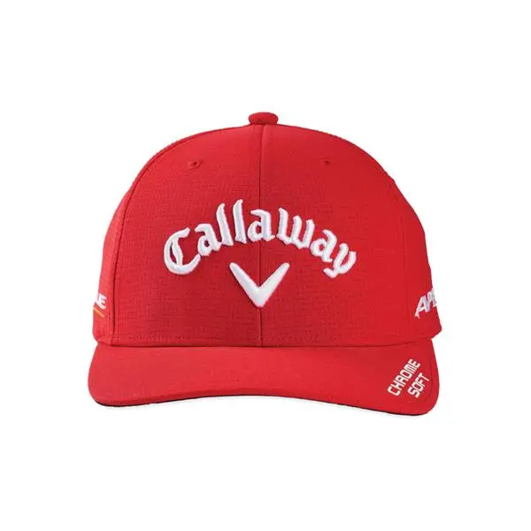 Callaway Gents TA Perf Pro Adjustable Cap Red Heather White 1 Callaway Gents TA Perf Pro Adjustable Cap Red Heather White