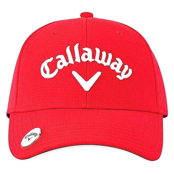 Callaway Gents Stitch Magnet Adj Cap Red 3 Callaway Gents Stitch Magnet Adj Cap Red - Image 3