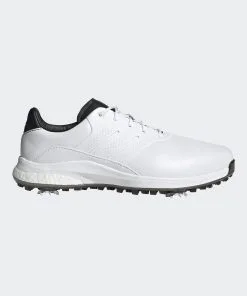 Adidas Golf Mens 2021 Performance Classic Leather Bounce-WHITE