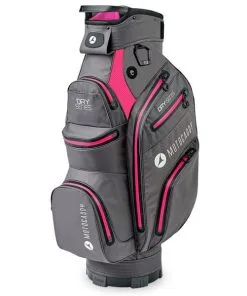 Motocaddy 23 Dry Series Cart Bag Charcoal - Fuchsia