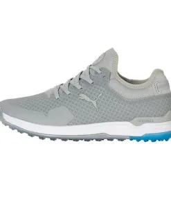 Puma Gents Proadapt Alphacat Shoes Highrise - Silver -ibiza Blue -Golf Accessories Sales Store P 195695PUMASHOESHIGHRISESILVERBLUEGENTS 1 L