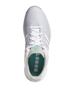 Adidas Ladies EQT Spike Less Shoes Cloud White - Acid Mint -Golf Accessories Sales Store P FW6295ADIDASSHOESWHITEMINTLADIES 3 L 1
