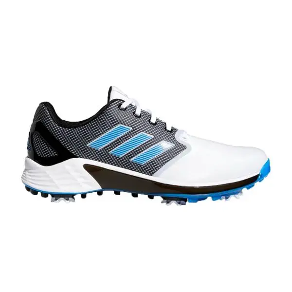 Adidas Gents ZG21 Shoes White - Blue 1 Adidas Gents ZG21 Shoes White - Blue