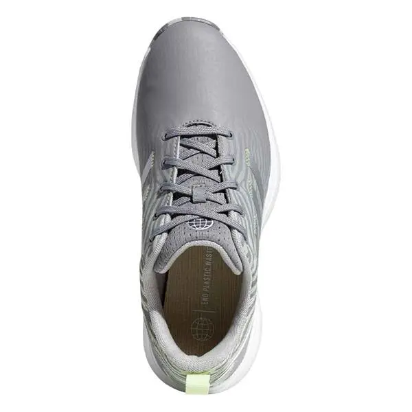 Adidas Ladies S2G Spikeless Lace Shoes Grey Three - Silver Met - Almost Lime 4 Adidas Ladies S2G Spikeless Lace Shoes Grey Three - Silver Met - Almost Lime - Image 4