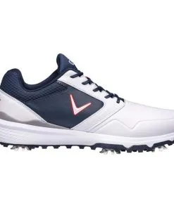 Callaway Gents Chev LS Shoes White - Navy - Red