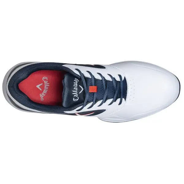 Callaway Gents Chev LS Shoes White - Navy - Red 4 Callaway Gents Chev LS Shoes White - Navy - Red - Image 4