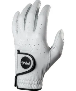 Ping Tour 201 White Men's Glove LH -Golf Accessories Sales Store P PIN20H0202PINGTOUR201GLOVEGENTSLHWHITE L