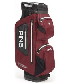 Ping Pioneer Monsoon 201 Cart Bag Mulberry Black