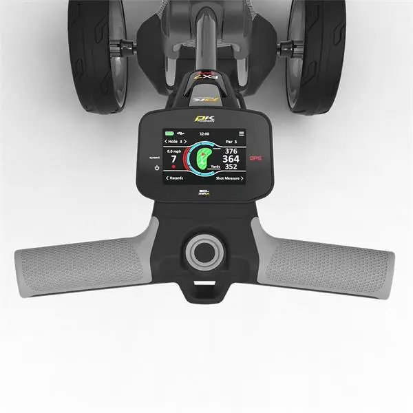 Powakaddy FX7 GPS 36 Hole Lithium Cart Gunmetal 4 Powakaddy FX7 GPS 36 Hole Lithium Cart Gunmetal - Image 4