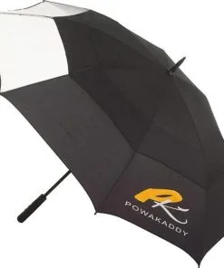PowaKaddy 64" Auto Clearview Double Canopy Umbrella ONE