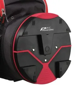 PowaKaddy X-Lite Bag Black/Titanium /Red -Golf Accessories Sales Store PowaKaddy Cart Bag Base X Lite Red