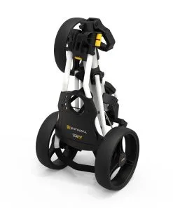PowaKaddy 2022 Twinline 5 Push Cart Polar White 8 PowaKaddy 2022 Twinline 5 Push Cart Polar White -Golf Accessories Sales Store Product Template 0006s 0004 PowaKaddy TL5 White 3 4 Folded
