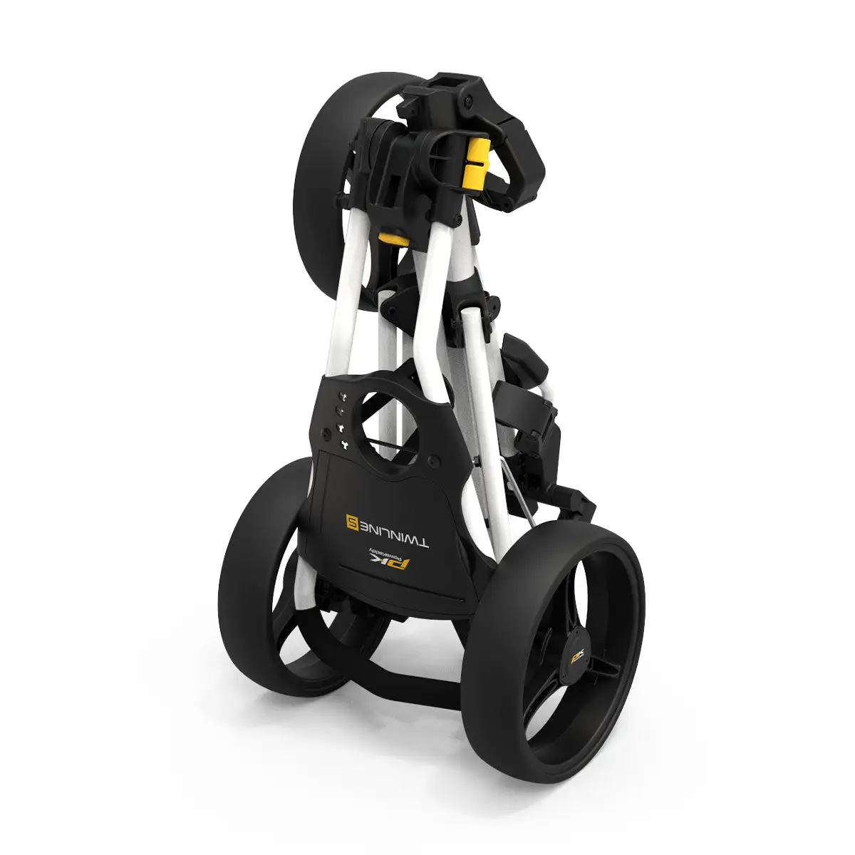 PowaKaddy 2022 Twinline 5 Push Cart Polar White 4 PowaKaddy 2022 Twinline 5 Push Cart Polar White - Image 4