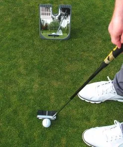Puttout Putting Mirror -Golf Accessories Sales Store PuttOUT Mirror Action 3