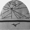 MIZUNO BREATH THERMO GRAPHIC BEANIE GREY