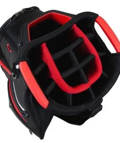 TaylorMade Deluxe Cart Bag Black Red -Golf Accessories Sales Store TA21A0301002 1 L