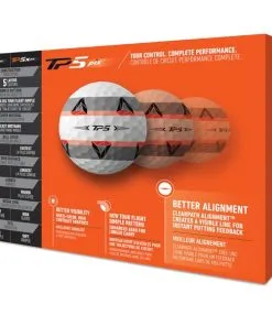TaylorMade TP5 Pix 2.0 Golf Balls Dozen White (2 Dozen €90) -Golf Accessories Sales Store TA21D0103001 2 L