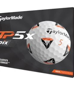 TaylorMade TP5X Pix 2.0 Golf Balls Dozen White (2 Dozen €90)