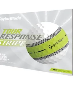 TaylorMade Tour Response Stripe Golf Ball 22 Dozen White