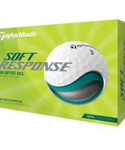 TaylorMade Soft Response 22 Golf Ball Dozen White