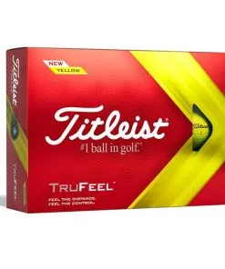 Titleist TruFeel Golf Ball Yellow