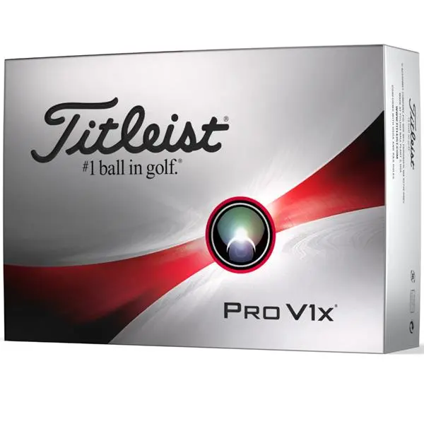 Titleist Pro V1X 2023 Golf Balls Dozen White 1 Titleist Pro V1X 2023 Golf Balls Dozen White