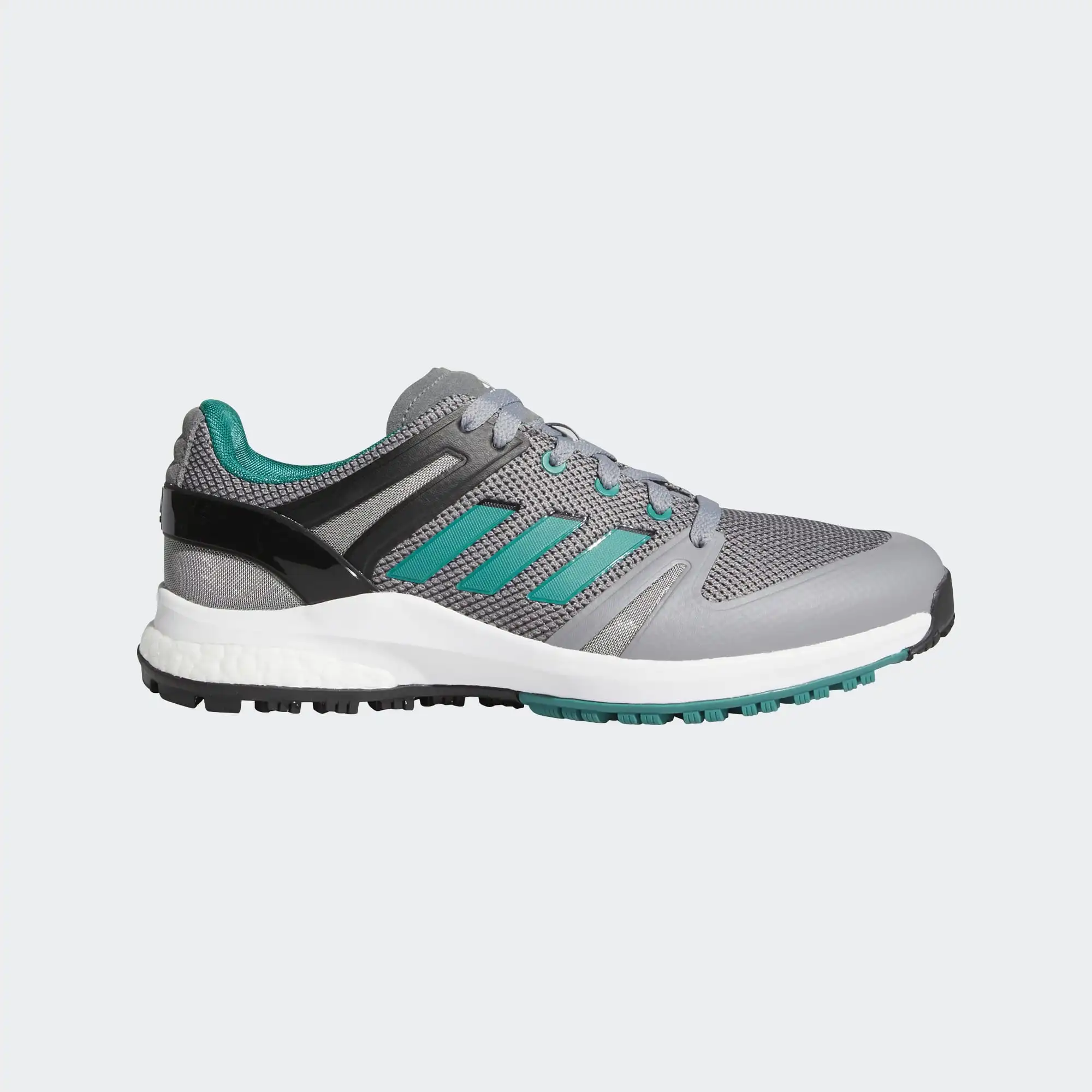 Adidas Gents EQT Spikeless Wide Fit Shoes Crew White - Grey/green/black 2 Adidas Gents EQT Spikeless Wide Fit Shoes Crew White - Grey/green/black - Image 2