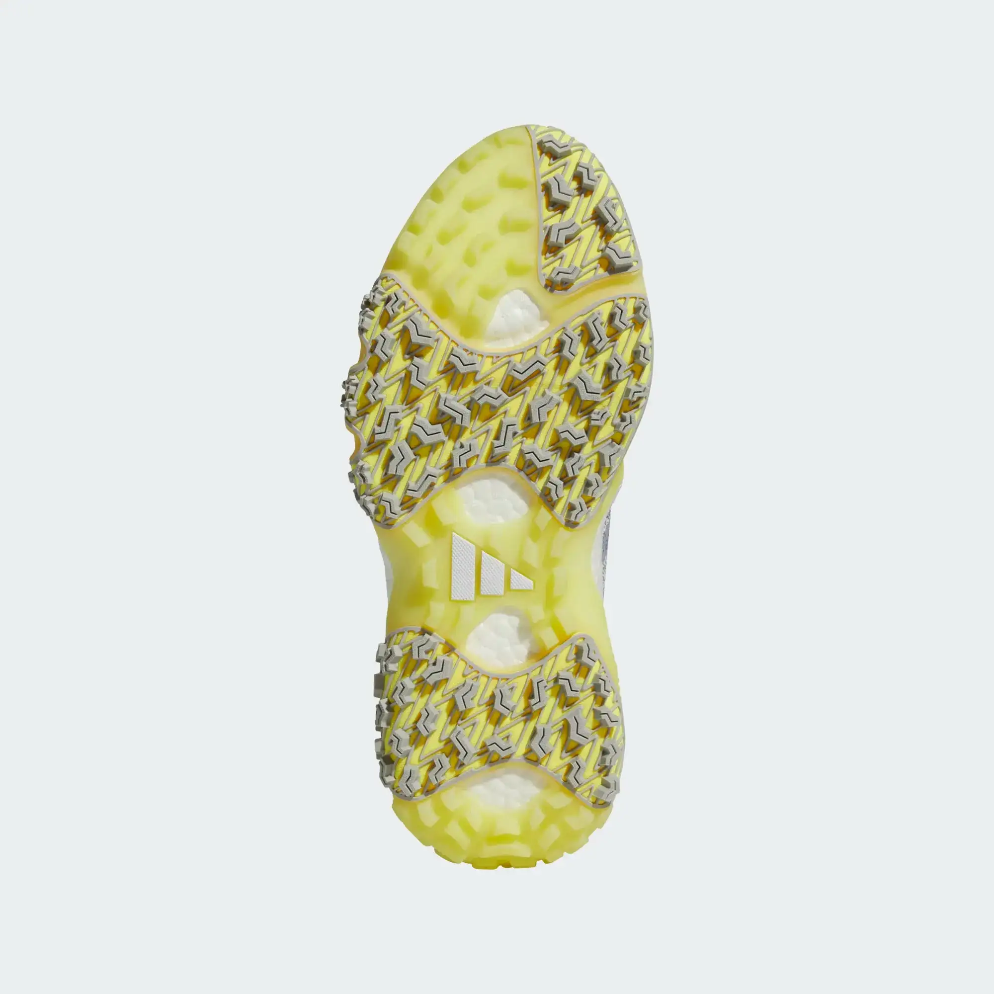 Adidas Ladies Codechaos Spikeless Golf Shoes - Cloud White / Cloud White / Beam Yellow 3 Adidas Ladies Codechaos Spikeless Golf Shoes - Cloud White / Cloud White / Beam Yellow - Image 3