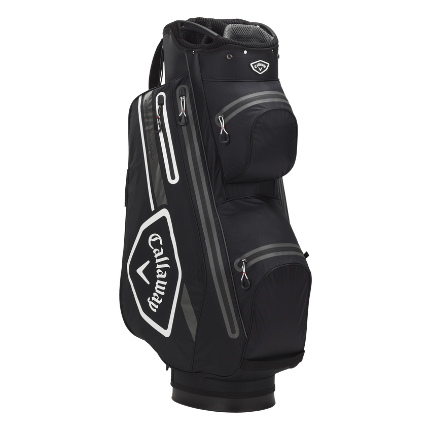 Callaway Chev Dry 14 Golf Cart Bag - Black/Charcoal/White 2 Callaway Chev Dry 14 Golf Cart Bag - Black/Charcoal/White - Image 2