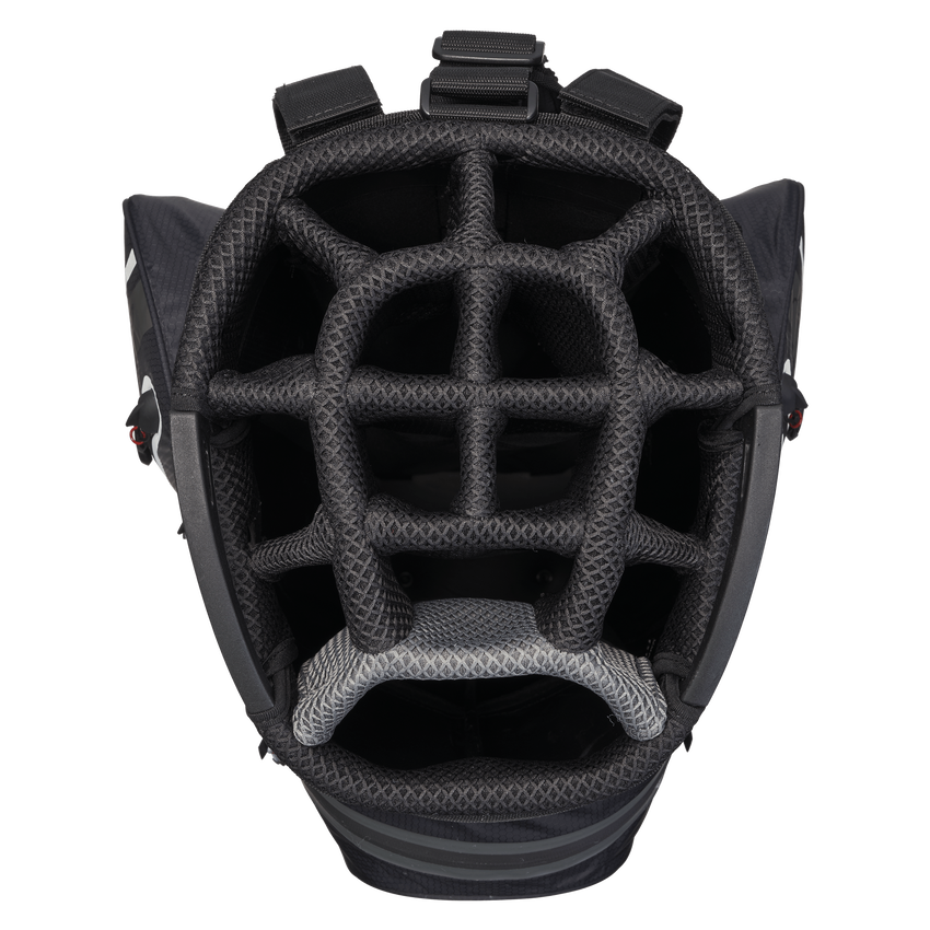 Callaway Chev Dry 14 Golf Cart Bag - Black/Charcoal/White 4 Callaway Chev Dry 14 Golf Cart Bag - Black/Charcoal/White - Image 4