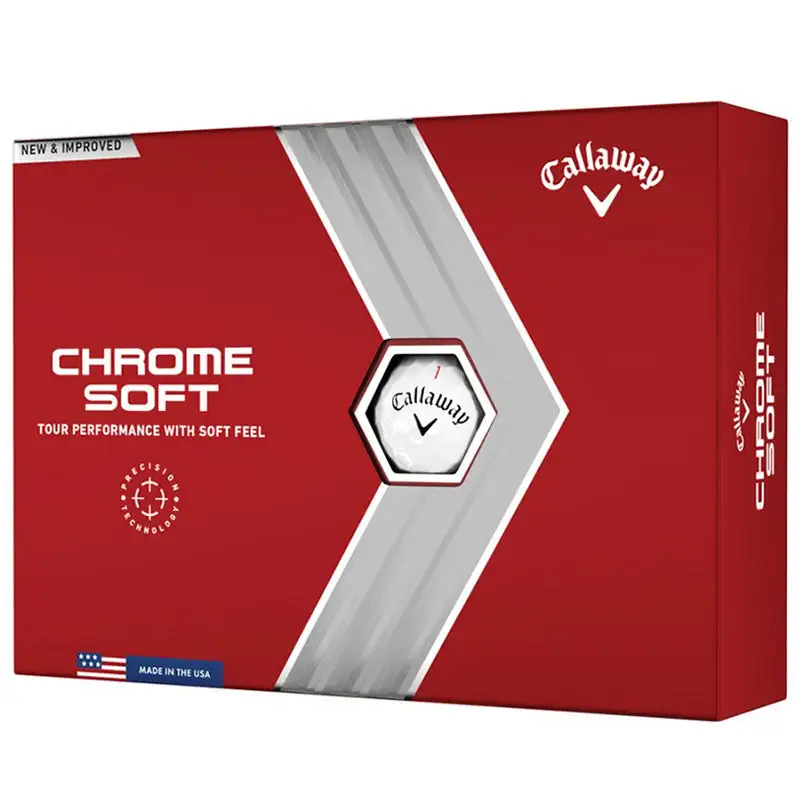 Callaway Chrome Soft 22 Golf Balls White (2 Dozen €99) 1 Callaway Chrome Soft 22 Golf Balls White (2 Dozen €99)