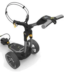 PowaKaddy CT6 22 EBS 18 Hole Lithium Cart Gunmetal
