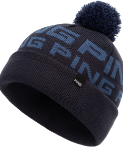 Ping Logo II Bobble Hats Navy/Blue